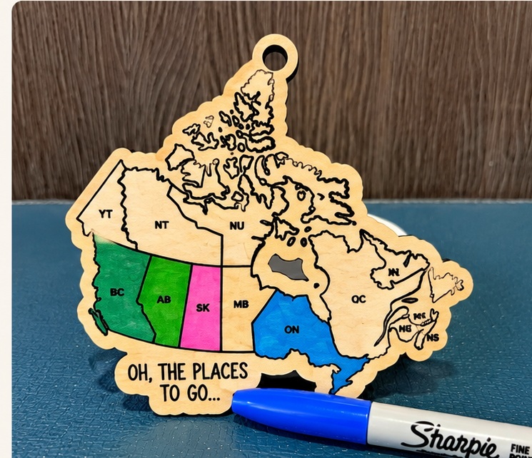 Canada Travel Ornament