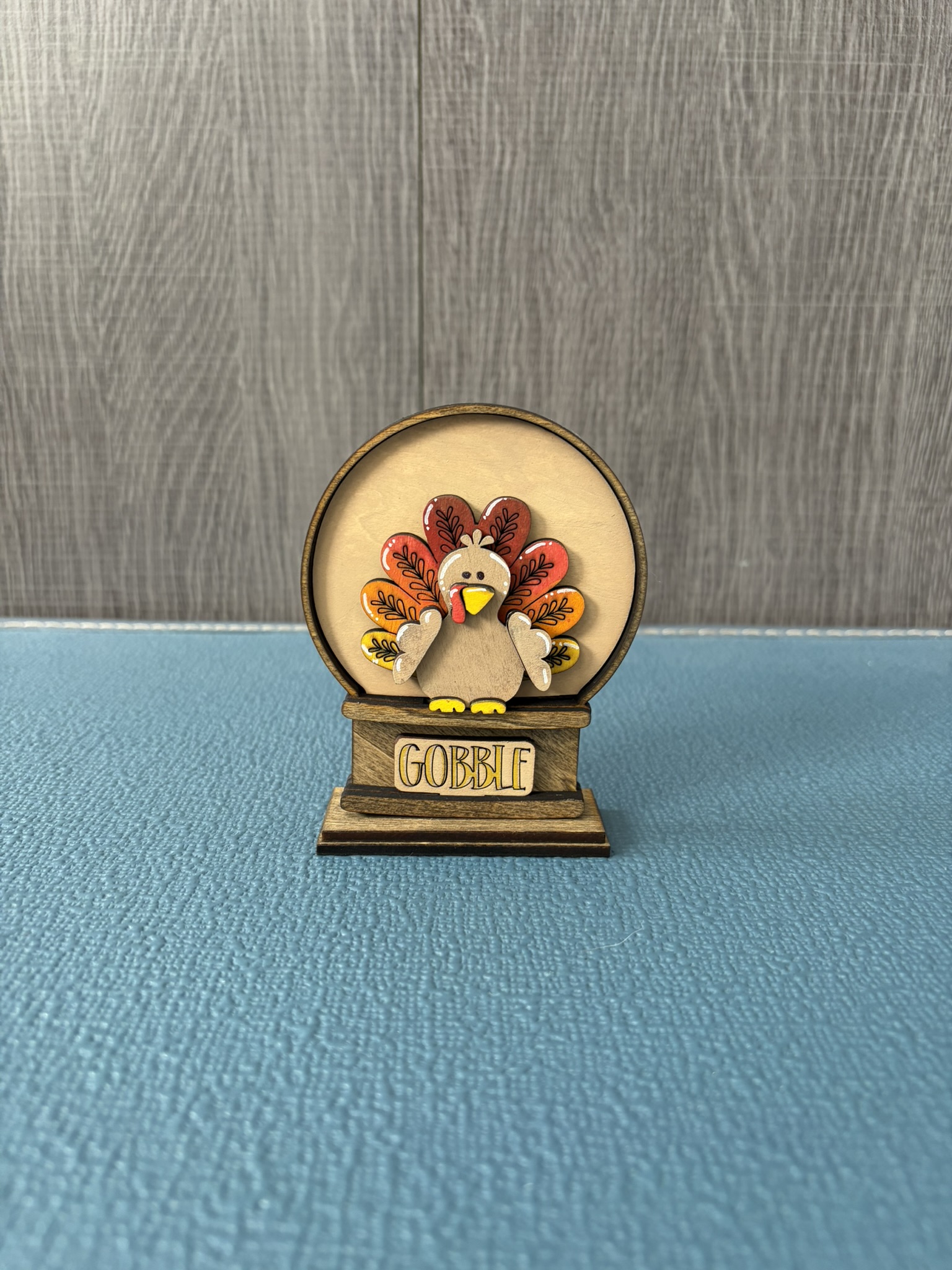 Happy Thanksgiving Mini Globe