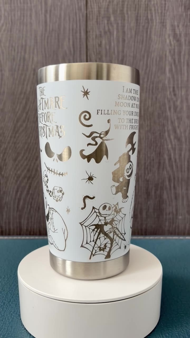 Custom engraved Timber & Tumbler tumbler