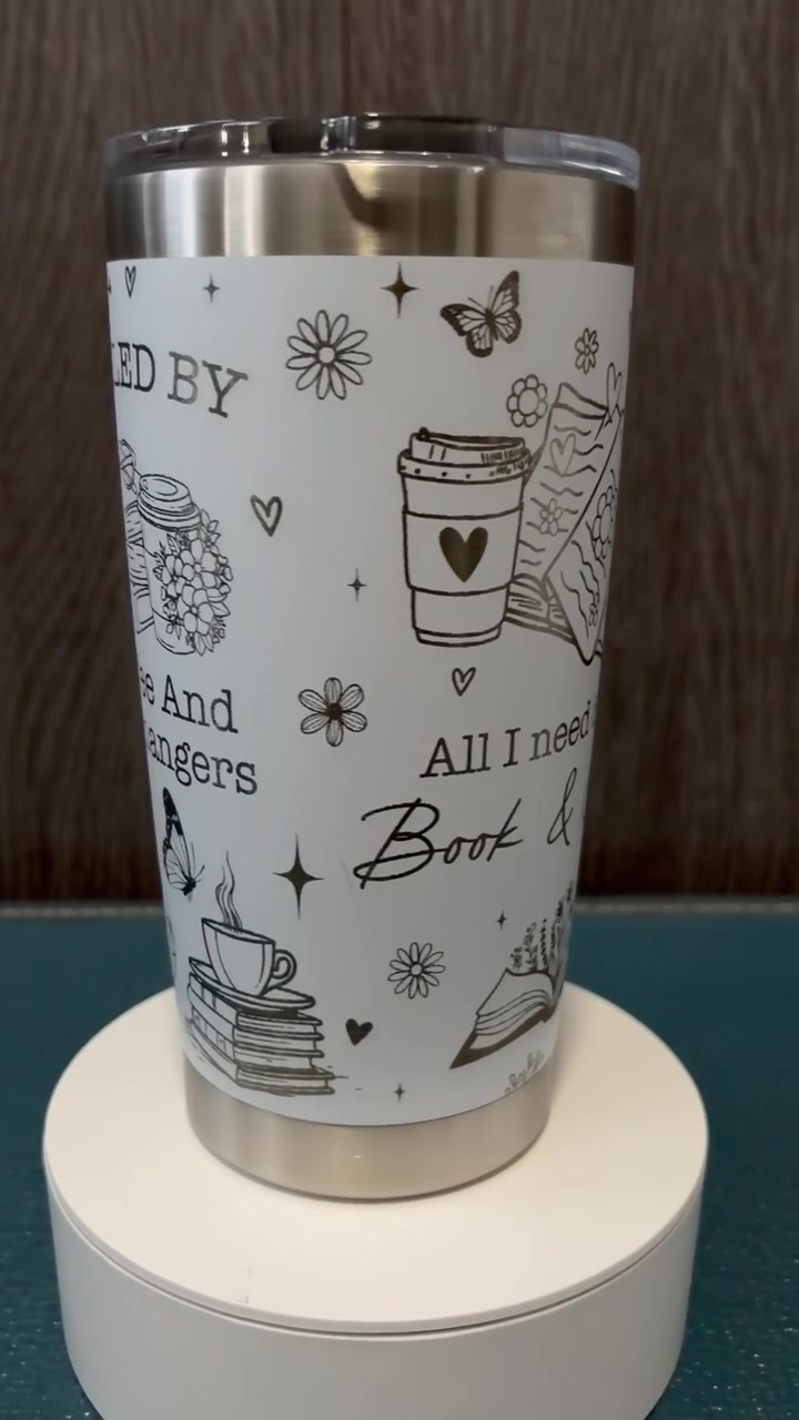 Custom engraved Timber & Tumbler tumbler